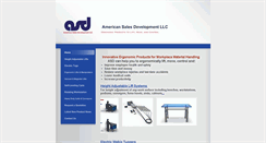 Desktop Screenshot of americansalesdevelopment.net